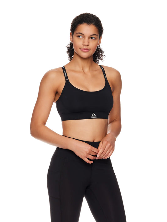 Women'S and Women'S plus Low Impact Favorite Bra with Removable Cups, Sizes XS-4X